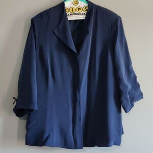 📏Jessica London Silk Jacket